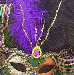 Mardi Gras wreath